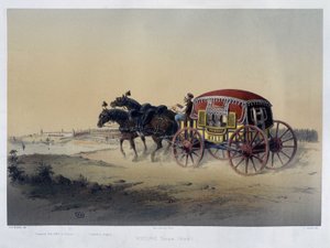 Tyrkisk vogn - 1800-tallet, e.Kr av Unknown artist