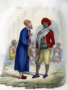 To menn i Algiers gater i 1830. i” L