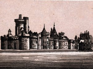Vienna, Austria: view of the castle of Laxenburg (castle of Laxenburgh in Vienna). in “” The world illustrates 168 views”” Undated (end of 19th century) av Unknown artist