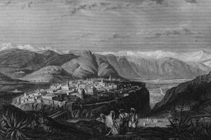 Utsikt over Konstantin på 1800-tallet, i «L