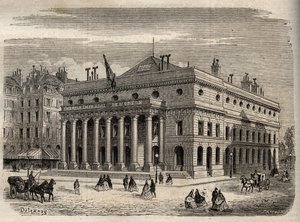 Vue du Theatre de l