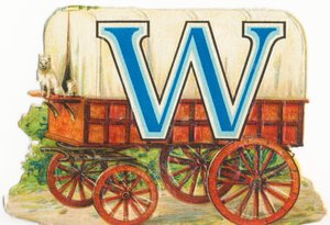 W: Vogn av Unknown artist