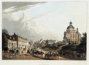 Waterloo: konvoi av franske kanoner tilbake fra fronten, 24. juli av Unknown artist