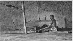 Weaving in India: The weaver