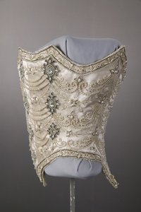 Brudekjole bodice av Unknown artist