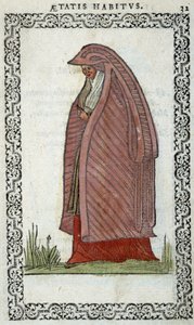 Woman of Baionne (Bayonne?) - i "" Habits et éffigies"" av Jean Sulperius av Unknown artist