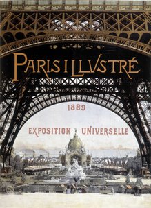 Verdensutstilling i Paris i 1889 i "" Paris illustrert ". av Unknown artist