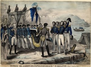 avgang du corps de napoleon de l