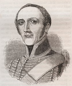 portrett av Armand Francois Bon Claude, jarl av Bricqueville