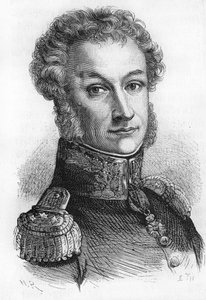 portrett av general Cambronne.Viccount Cambronne.Fransk general (1770 til 1842). av Unknown artist