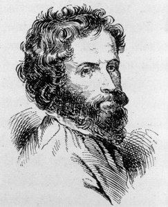 portrett av Ignaz Moscheles (1794 - 1870). av Unknown artist