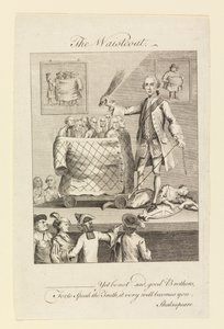 Vesten (karikatur om vestens mote) av Unknown, English