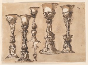 Tegning, kalkdesign, slutten av 1700-tallet av Unknown artistUnknown artist