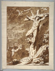 Tegning, Korsfestelse, 1815–1825