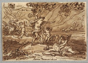 Tegning, Adonis#39; død, 1813–18