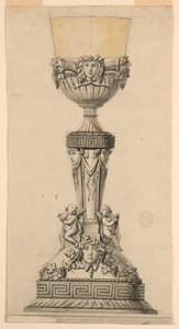 Tegning, design for en kalk, 1800–1830 av Unknown artistUnknown artist