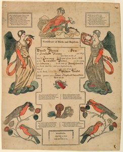 Brudd, Taufschein [fødselsattest], 1816