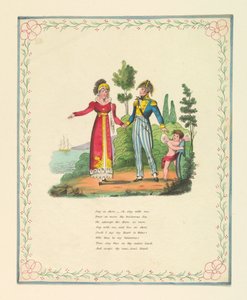 Hilsenkort, «Bli på land, – å, bli hos meg...», ca. 1821