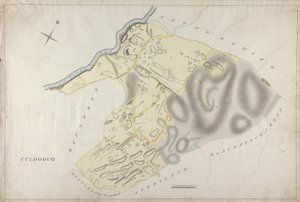 En samling av undersøkelser av skotske eiendommer til jarlen av Selkirk: Culdooch av Unknown artist