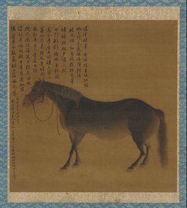En hest av Unknown artist