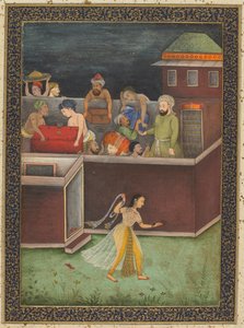 Et hus brøt inn om natten av Unknown artist
