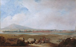 En utsikt over Seringapatam, 1791 ca av Unknown artist