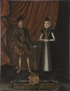 Adolphe de Holstein Gottorp et Christine de Hesse - hertug Adolf av Holstein-Gottorp av Unknown artist