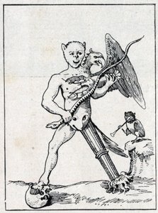 Alchemy: allegory of the Philosophical Stone. av Unknown artist