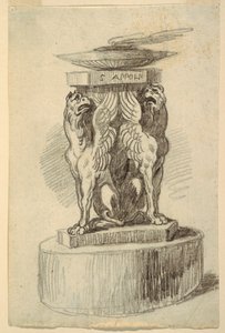 Et alter dedikert til Apollo av Unknown artist