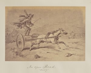En åpen vei. quot;Avensquot;. av Unknown artist