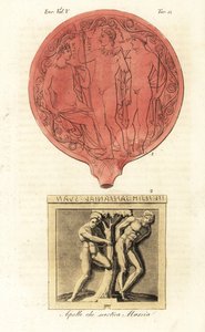 Gamle etruskiske figurer av Apollo av Unknown artist