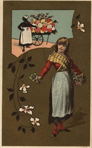 Anonymous chromolithography, late 19th century. av Unknown artist