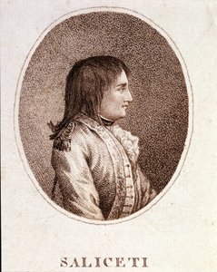Antoine Christophe Saliceti eller Antoine Christophe Salicetti. Fransk politiker (Saliceto, Corsica av Unknown artist