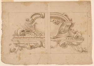 Arkitektoniske ornamenter av Unknown artist
