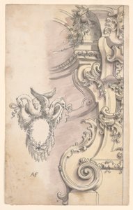 Arkitektoniske ornamenter t av Unknown artist