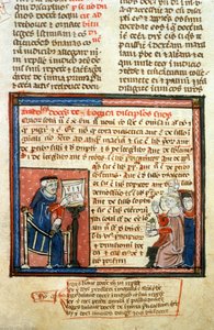 Aristoteles Teacher - Illuminure of the Middle Ages (ref. 418 av Unknown artist