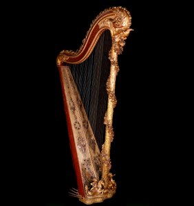 Art France: Harpe av dronningen av Frankrike Marie Antoinette (1755-1793) av Unknown artist