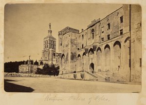 Avignon. Pavepalasset av Unknown artist