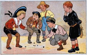 Ballsett, v. 1895 av Unknown artist