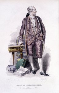 Baron av Beaumarchais (1732/1799) av Unknown artist