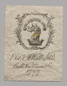 Bokskilt: Elizabeth M. Watt, M.D. av Unknown artist
