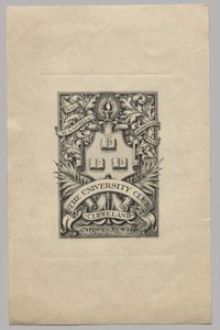 Bokskilt: The University Club, Cleveland av Unknown artist