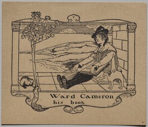Bokplate: Ward Cameron av Unknown artist