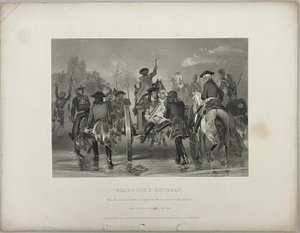 Braddocks retrett av Unknown artist