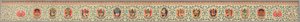 Brocaded Strip, kjent som "Imperial Tribute Brocade" av Unknown artist