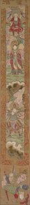 Buddhistisk panel av Unknown artist