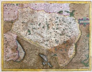 Burgund, Frankrike (gravering av Unknown artist