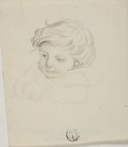 Byste av barnet av Unknown artist