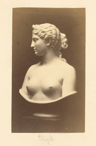 [Byste av Clytie av Hiram Powers] av Unknown artist