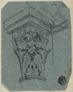 Kolonnens hovedstad av Unknown artist